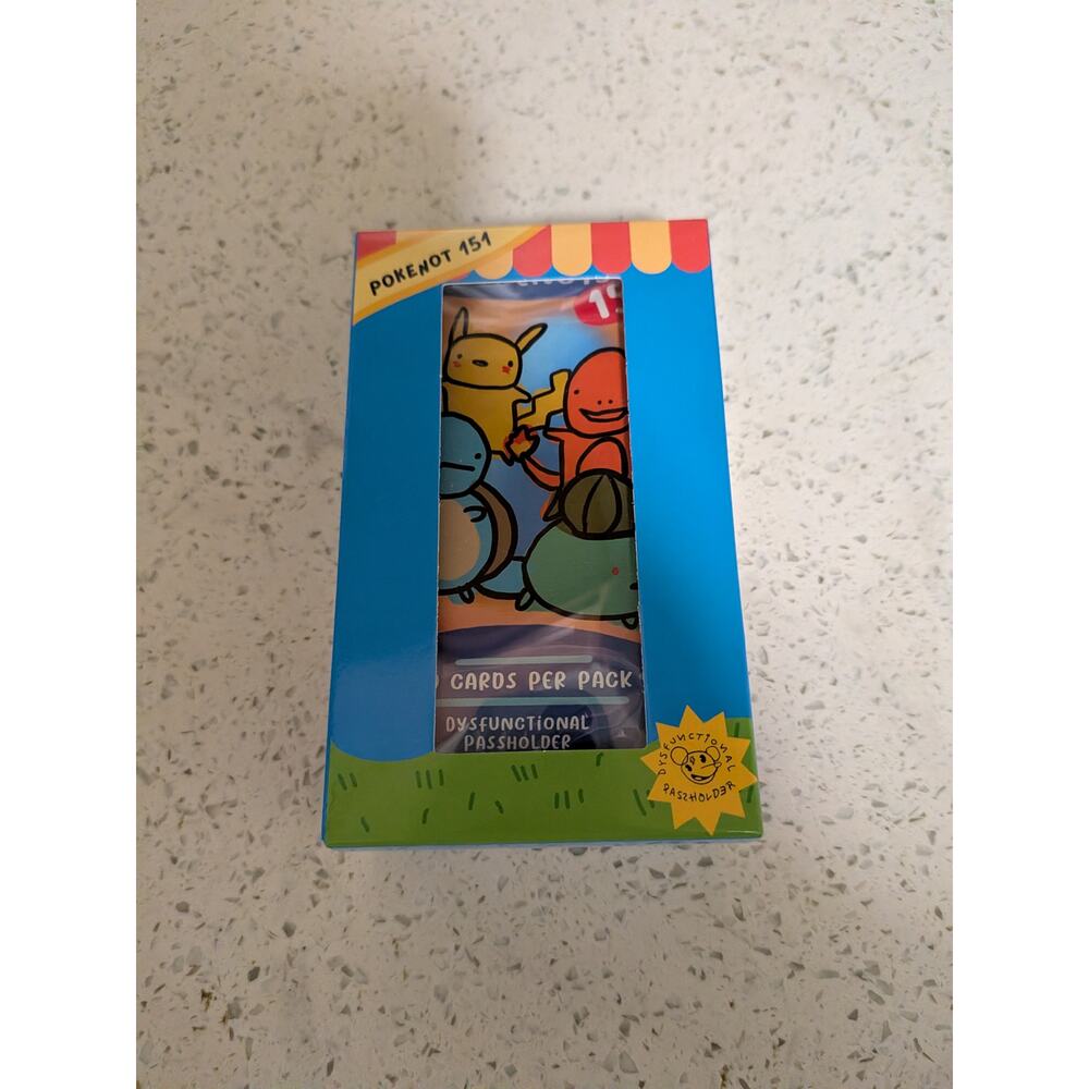Dysfunctional Passholder Pokenot 151 Fundle Bundle Box (8 Booster Packs)